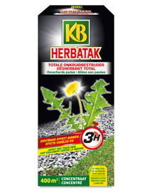 KB Herbatak totale onkruidverdelger voor opritten 900ml