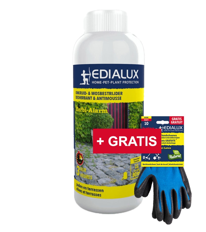 Edialux Onkruidbestrijder Concentraat Pad & Terras 1L