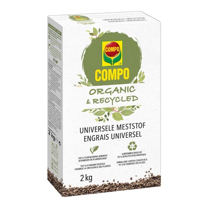 Organische meststof COMPO "Organic & Recycled" 2kg