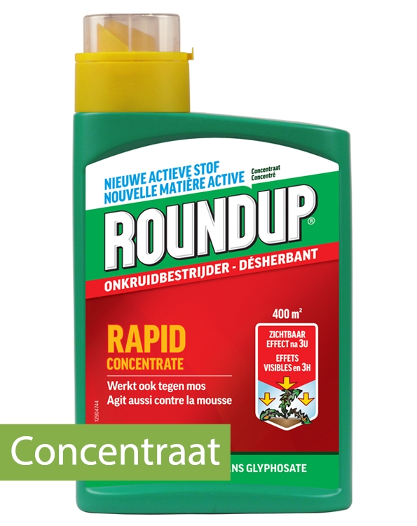 RoundUp concentraat tegen grassen en onkruid 400m