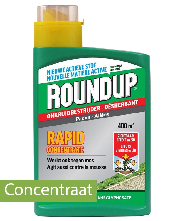 Roundup Rapid Onkruidverdelger tegen hardnekking onkruid 440m