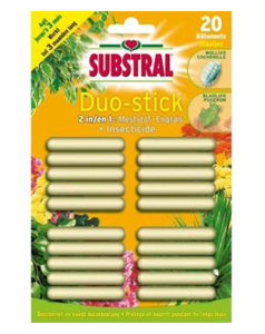 Substral meststofstaafjes met insecticide Duo-stick 20st