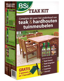 Teak buiten behandelen Teak buiten behandelen