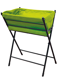 Verhoogde bloembak Vegtrug Poppy Lime