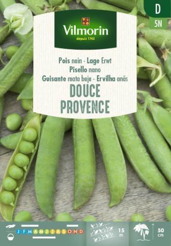 Vilmorin lage erwt zaden Douce Provence