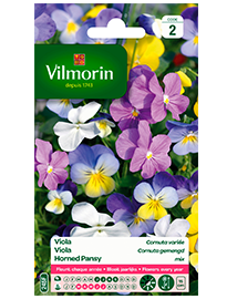 Bloemzaden Viola cornuta gemengd 0,7g