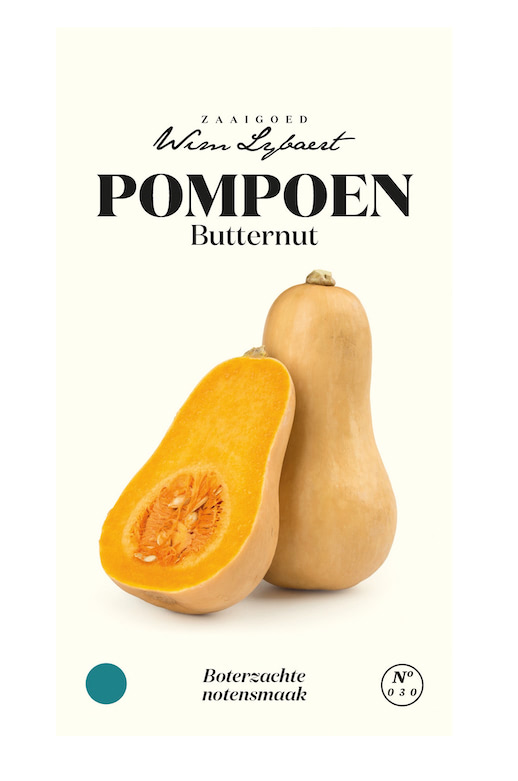Wim Lybaert zaden Pompoen Butternut