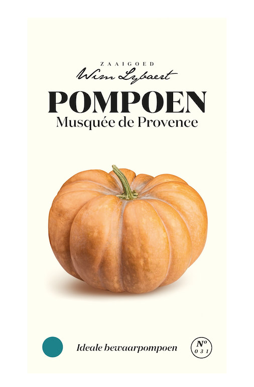 Wim Lybaert zaden Pompoen Musquée De Provence