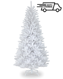 Witte kunstkerstboom Snow White 225cm
