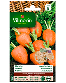 Vilmorin Wortel zaden Parijse markt 1,5g