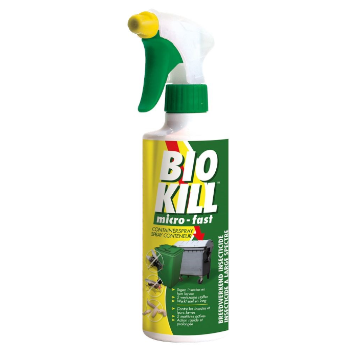 Spray tegen maden in afvalcontainer, GFT en kliko 500ml