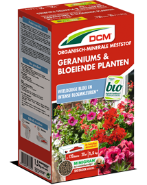 DCM Meststof Geraniums & Bloembakken 20 m