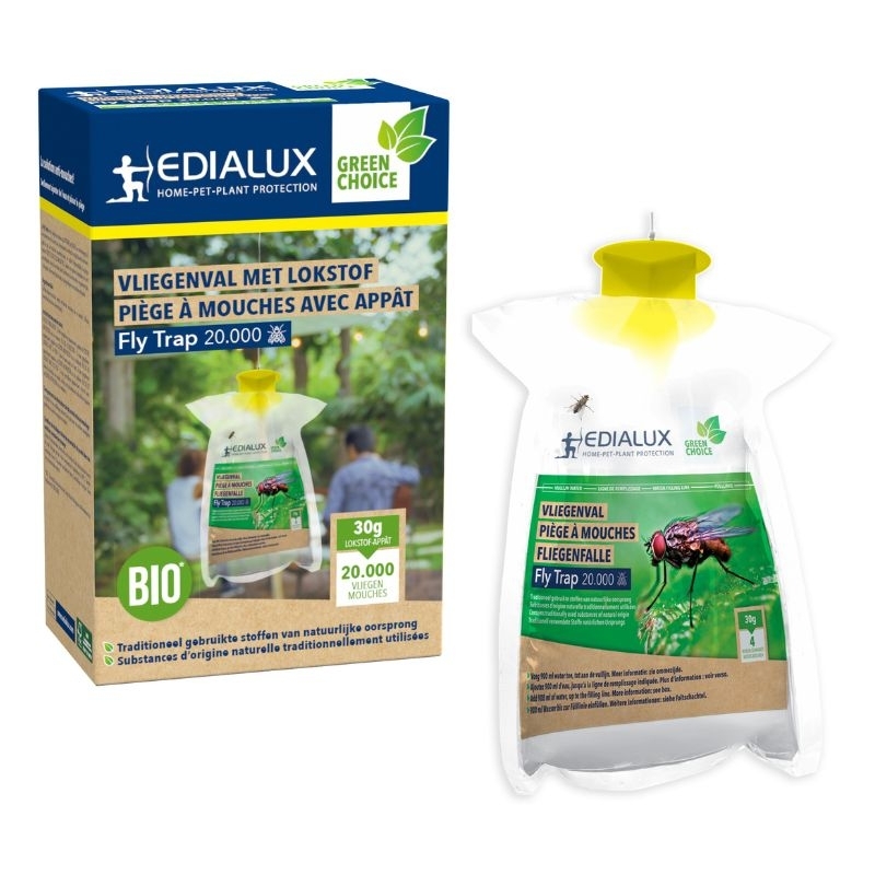 Edialux Fly Trap Vliegenzak voor 20.000 vliegen