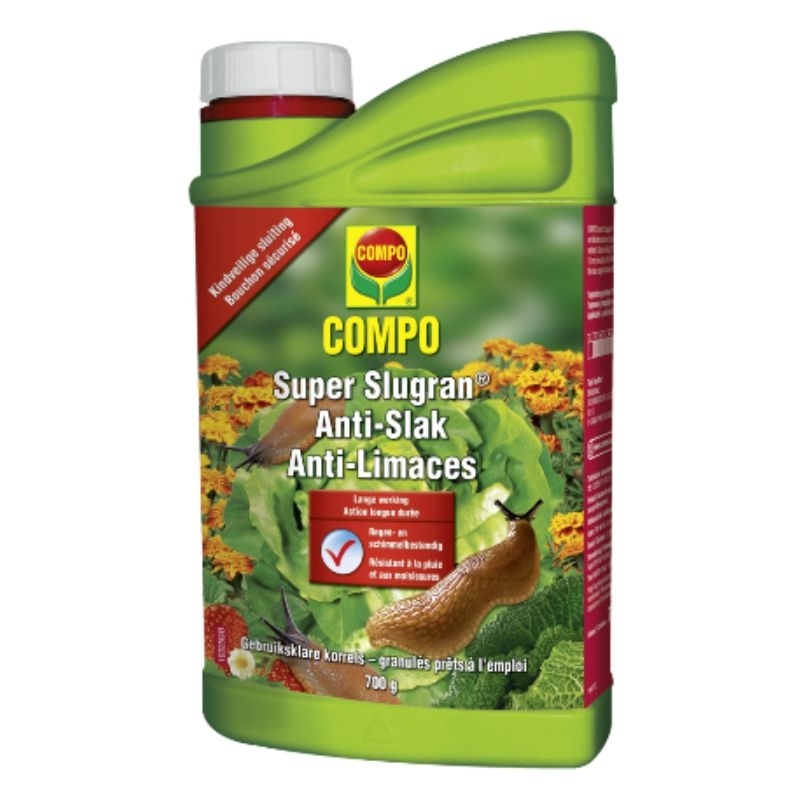 Compo Super Slugran Regenbestendige Slakkenkorrels 700g