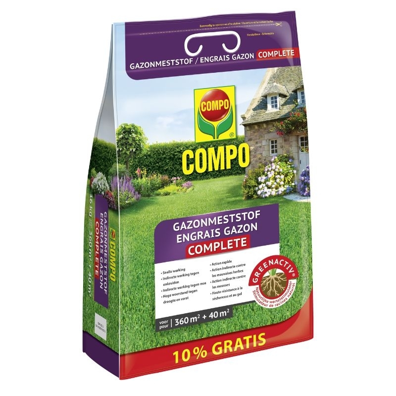 Compo gazonmeststof Complete 400m