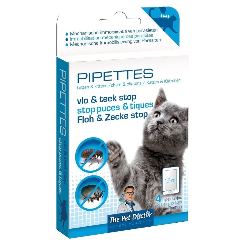 Analytisch Mening exegese Pippet tegen uitwendige parasieten voor katten | The Pet Doctor