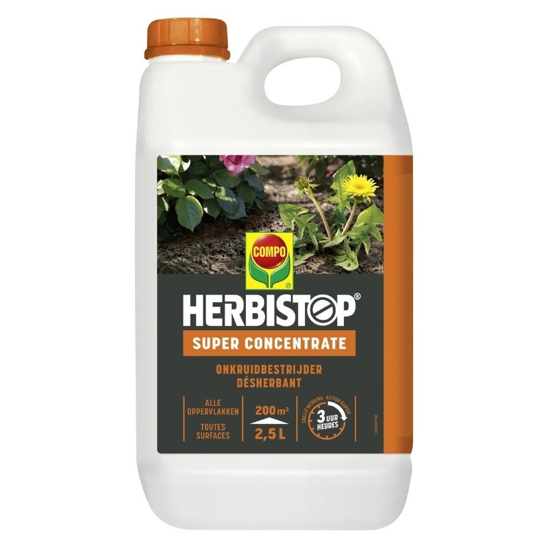Herbistop onkruidbestrijder concentraat alle oppervlakken 2,5L