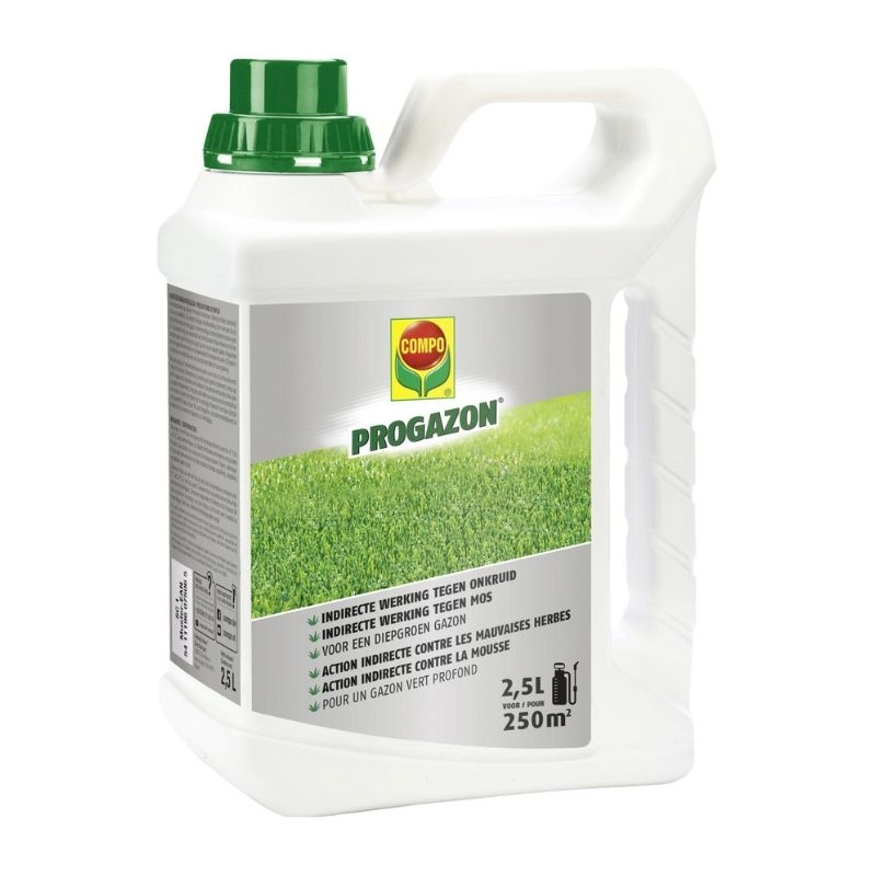 Compo Progazon met indirecte werking tegen onkruid en mos 250m