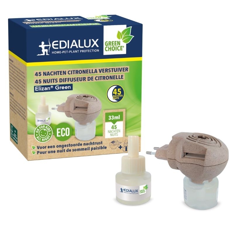 Edialux muggen verjagen in de slaapkamer met citronella (1st)