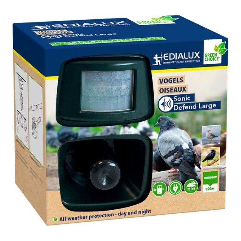 Verjaag vogels uit de tuin met Sonic Defend (Large)