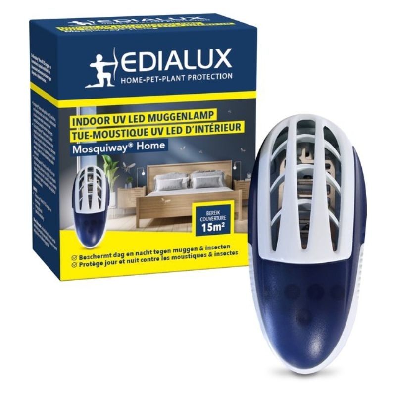 Edialux muggenlamp met LED-verlichting | Mosquiway Home