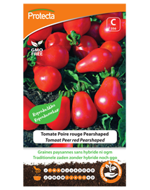 Zaadvast Tomaat Zaden Red Pear