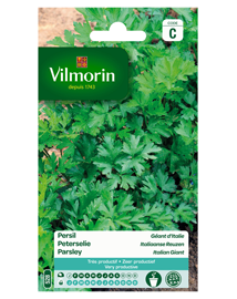 Vilmorin Peterselie zaden in grootverpakking Italiaanse reuzen 15g