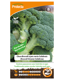Zaadvast Broccoli Zaden Groene Calabrese