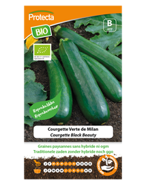 BIO Zaadvast Courgette Zaden Black Beauty