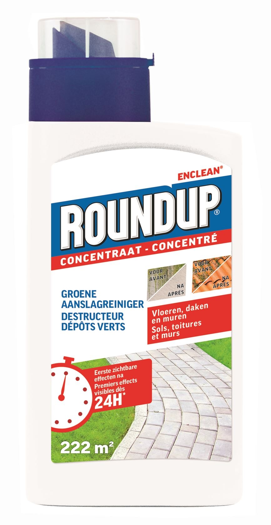 Groene aanslagreiniger Roundup 222m²