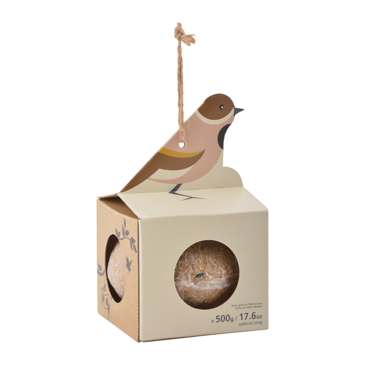 Vetbolhouder met reuzenvetbol 1 st