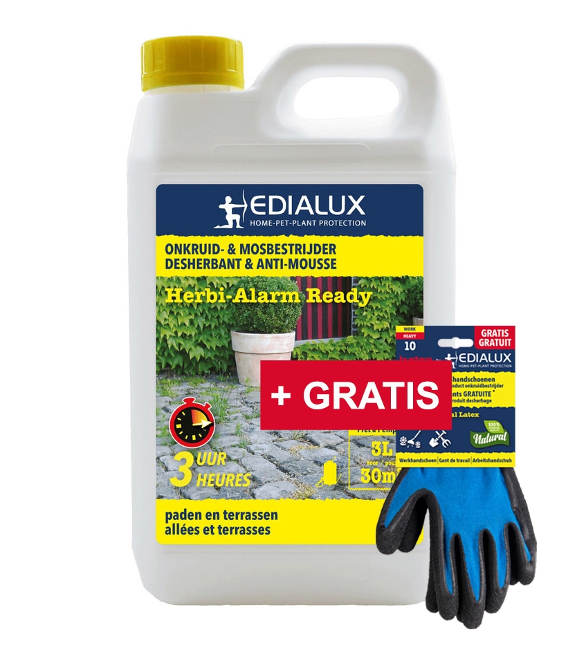 Gebruiksklare onkruidbestrijder Pad & Terras 3 L PROMO