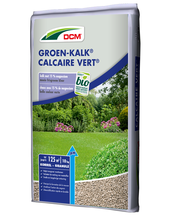 DCM Kalk met magnesium voor gazon BIO 125m²