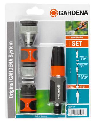 Gardena System Startset Tuinslang met kraan verbinden