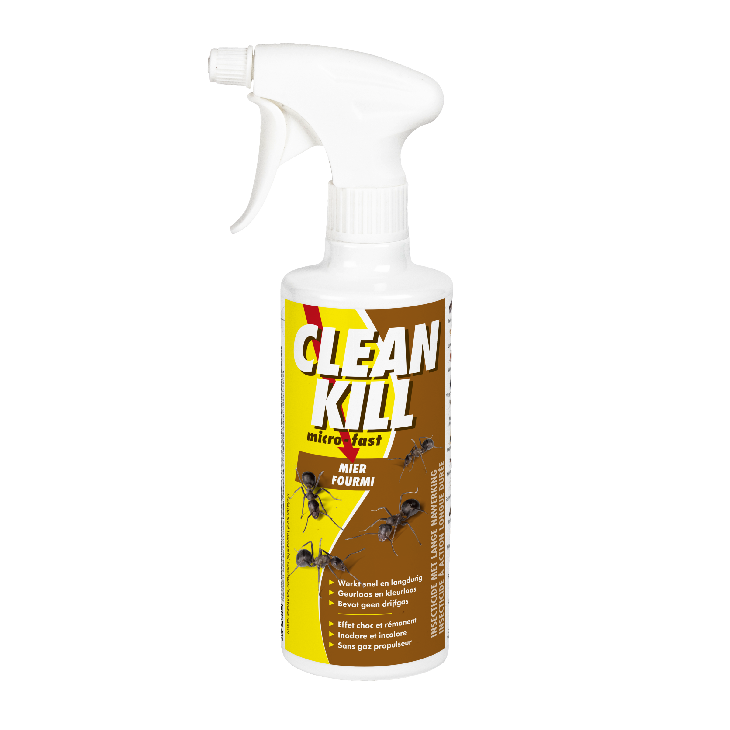 Mieren in huis bestrijden BSI Mierenspray 500ml | Clean Kill (voorheen Bio Kill) 