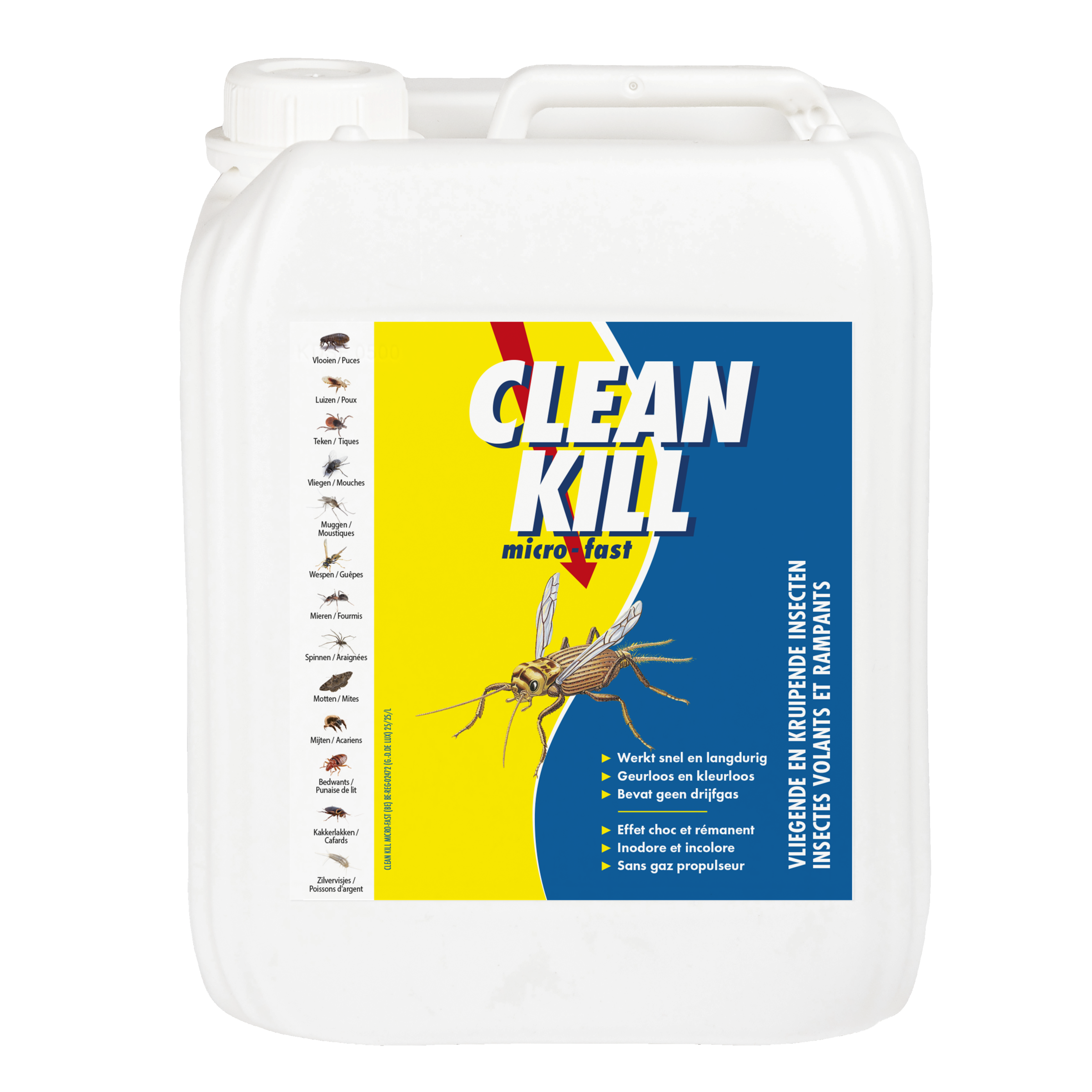 BSI Clean Kill (voorheen Bio Kill) insecticide met 8 weken nawerking - 2,5L