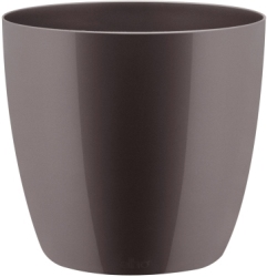 Elho Brussels Diamond rond 14cm parelmoer