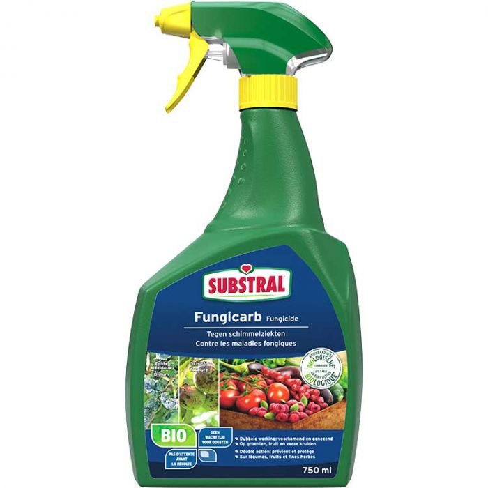Schimmels in de moestuin bestrijden met Substral Fungicarb (750 ml)