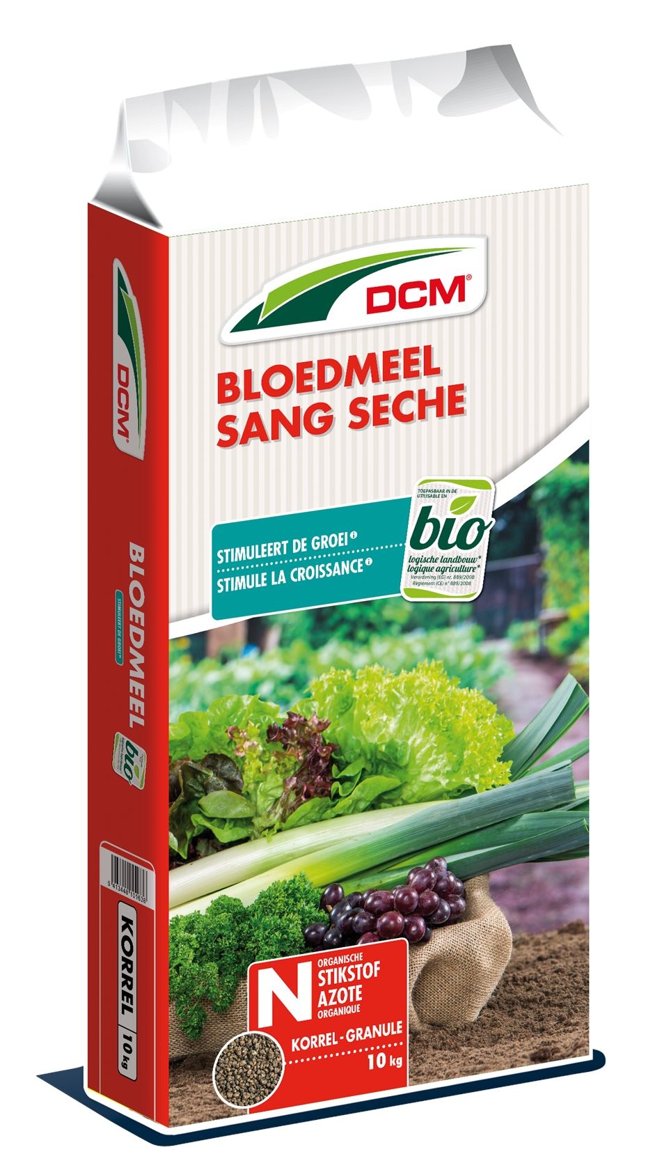 DCM Bloedmeel als natuurlijke bron van stikstof 10kg