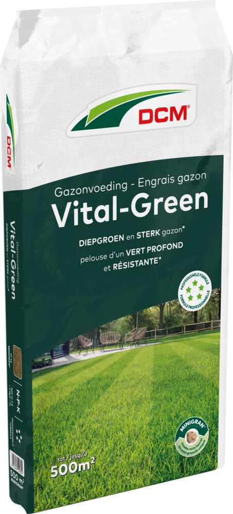 DCM Vital Green gazonmest met magnesium en ijzer 500m²