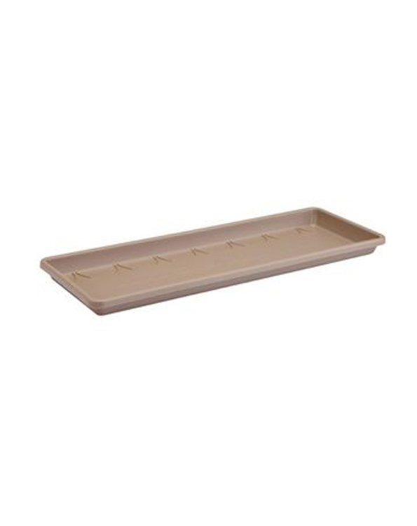 Elho Barcelona balkonbak schotel 50cm taupe