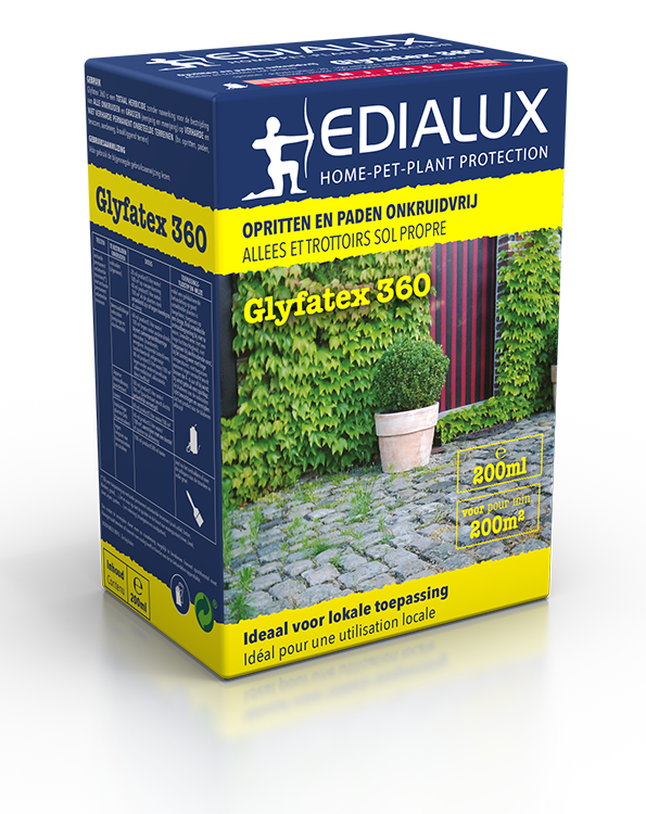 Edialux Glyfatex Garden Onkruid op paden bestrijden 200ml