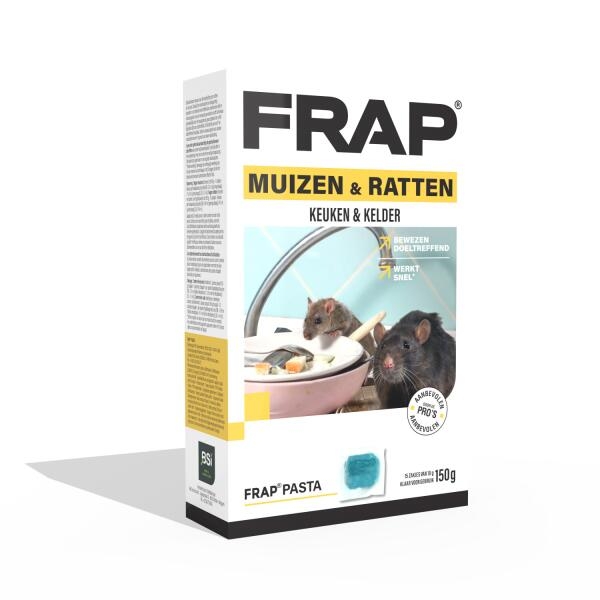 FRAP® PASTA Tegen Muizen & Ratten - keuken | kelder 