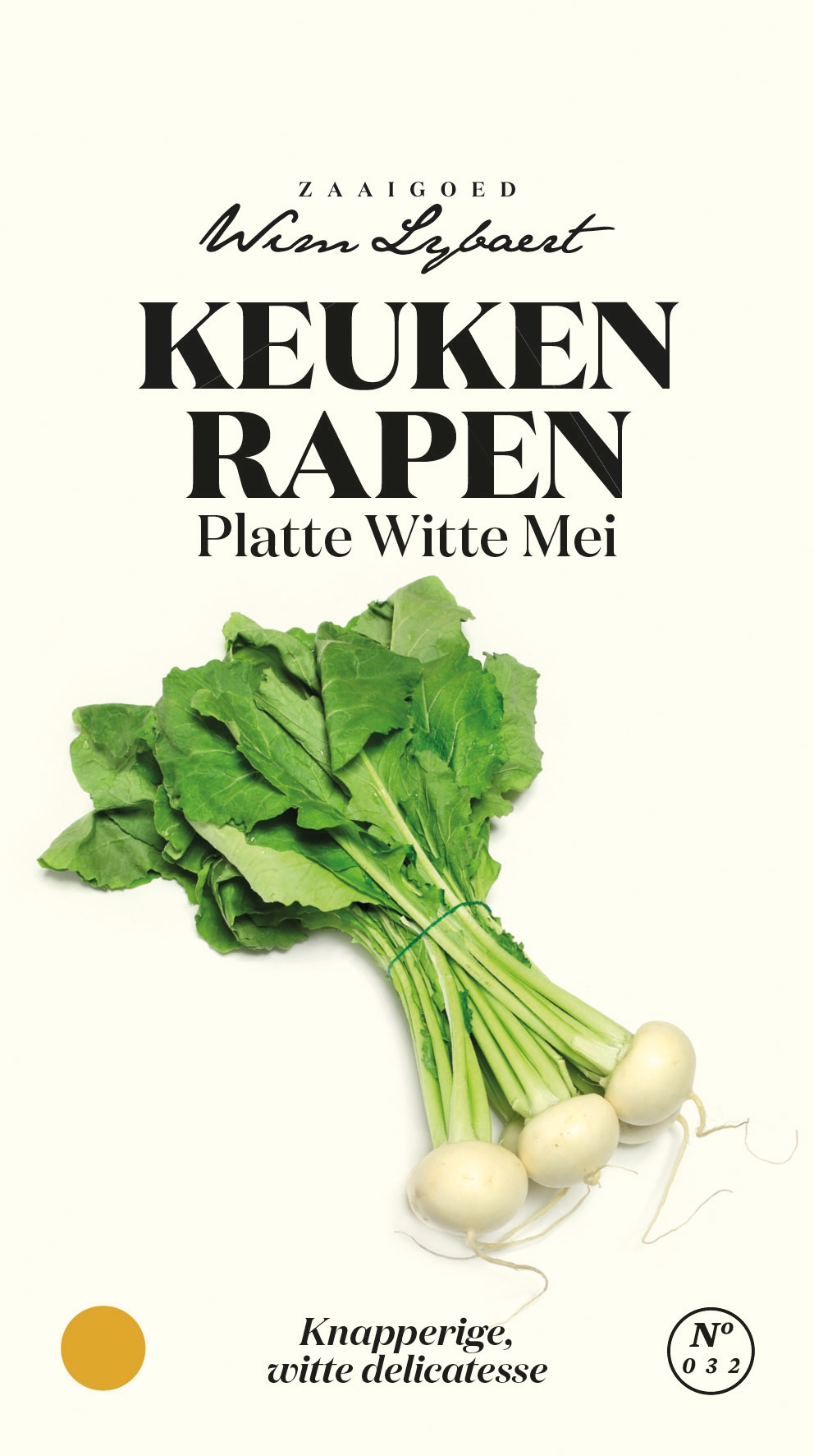 Zadenpakket Wim Lybaert met boek "In de moestuin"