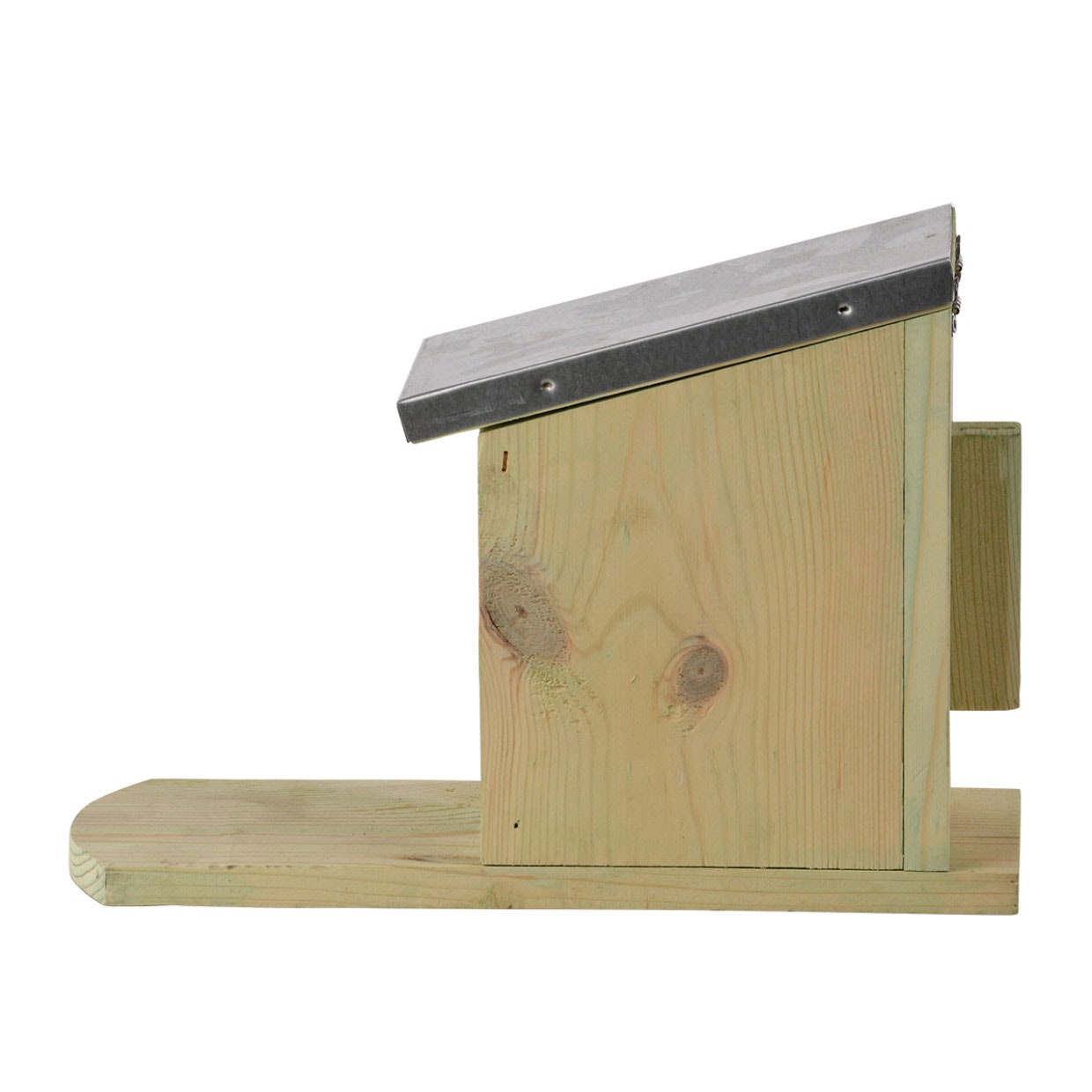 Eekhoornvoederhuisje uit hout