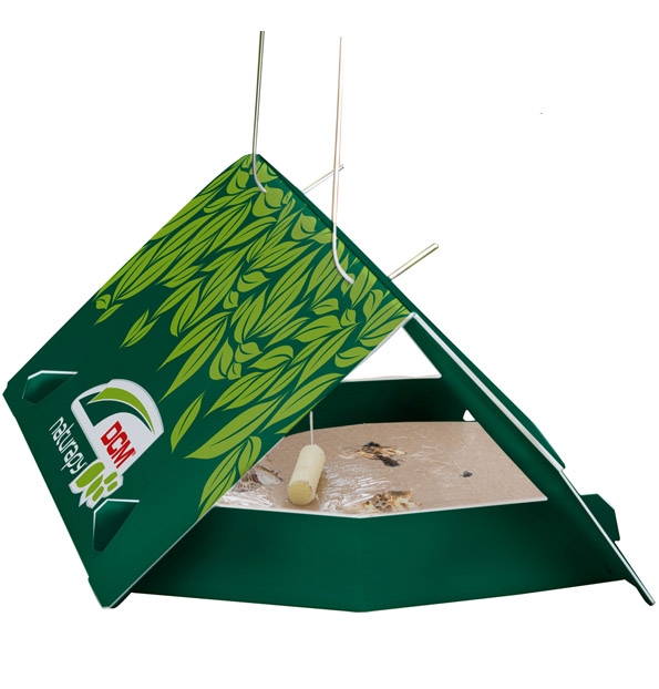 DCM Deltra trap Feromoonval met 4 lijmplaten