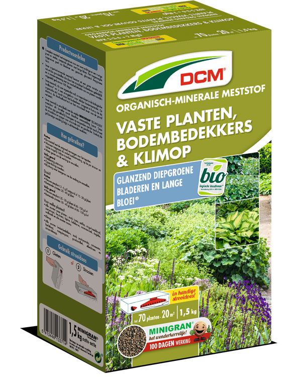 DCM Meststof Vaste planten & bodembedekkers 20 m²
