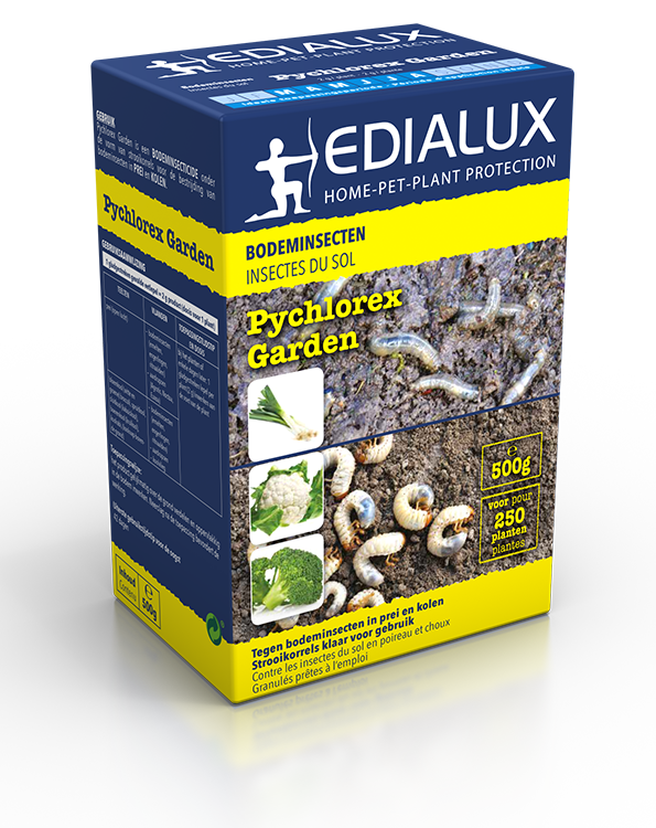 Pychlorex Garden strooikorrel tegen bodeminsecten 500g