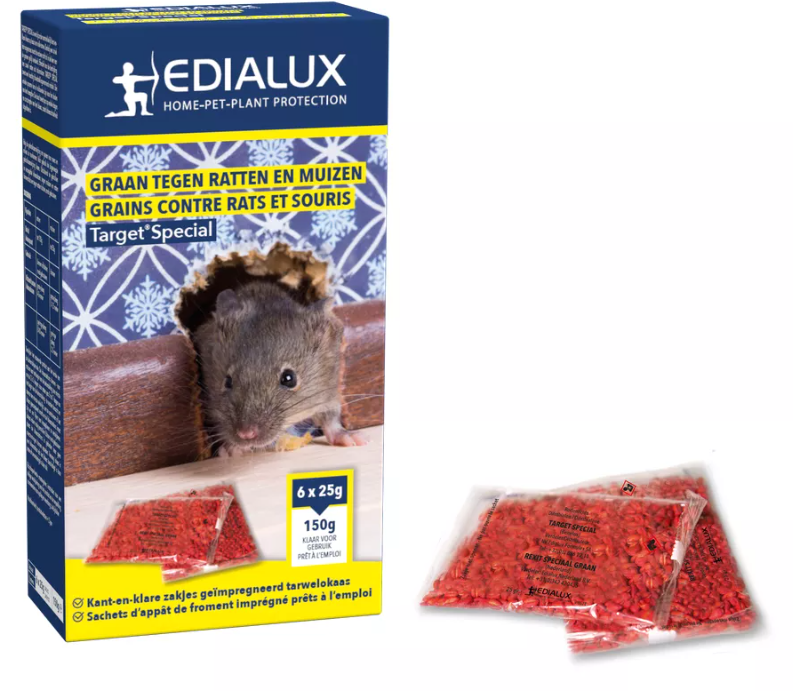 Edialux Target Special muizen en rattengif 150g
