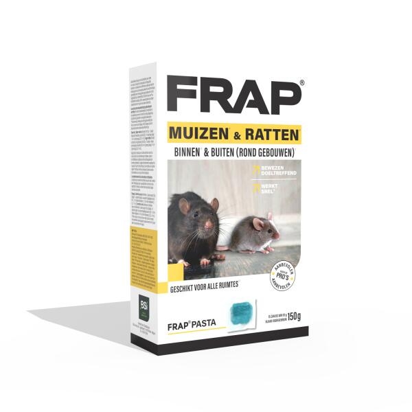 FRAP® PASTA tegen Ratten & Muizen - binnen | buiten 
